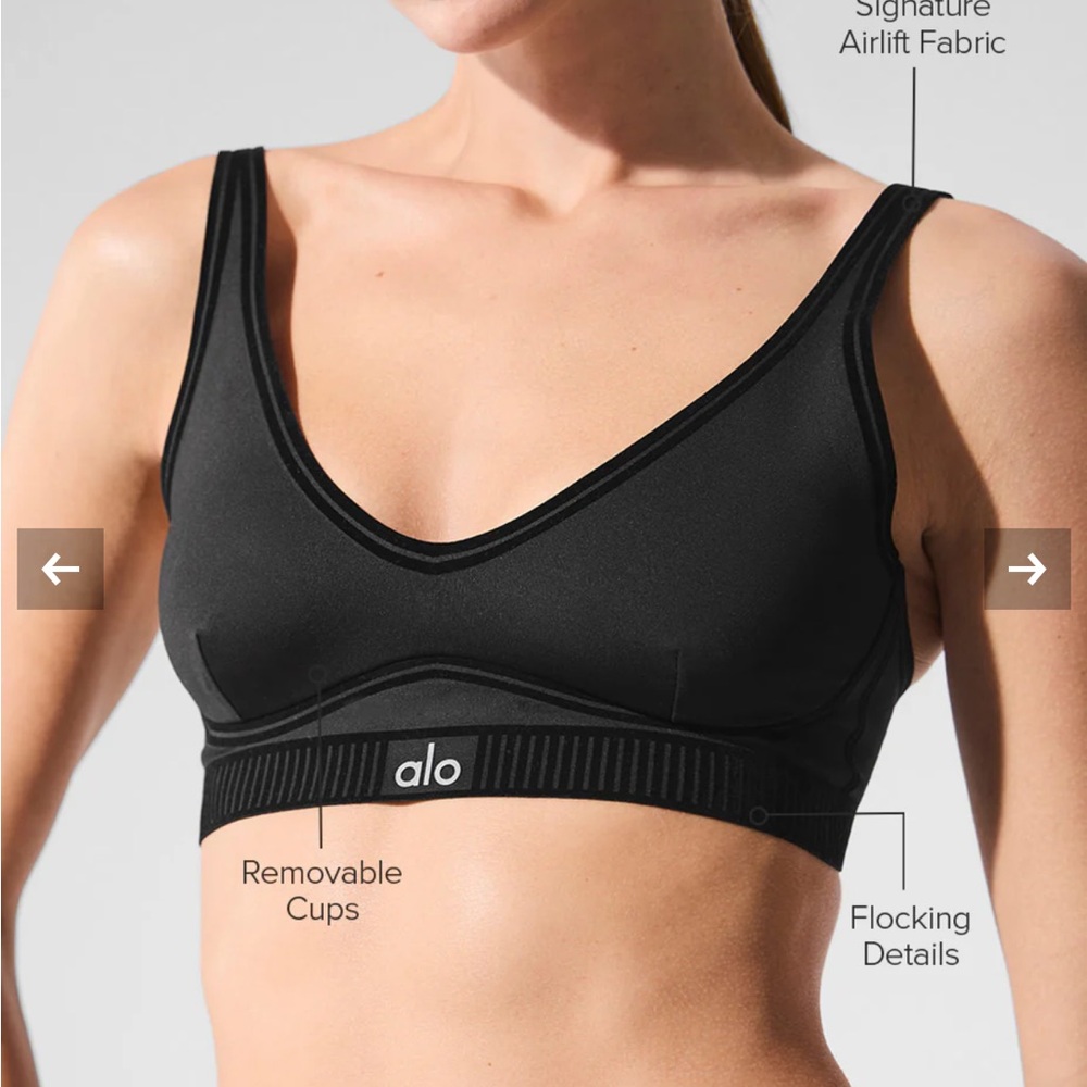 ALO Yoga Airlift Line Up Bra